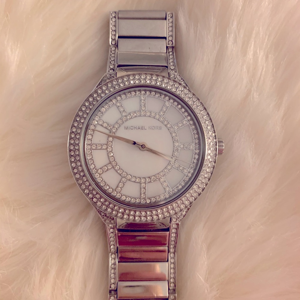 Micheal Kors Silver-Tone Watch